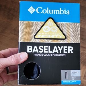 Columbia Women's Black Baselayer Tights with Omni-Heat Infinity